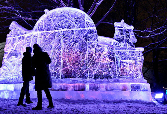 Зимний фестиваль «Снег и лед в Москве» посетили 120 тысяч человек